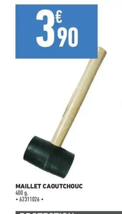 MAILLET CAOUTCHOUC