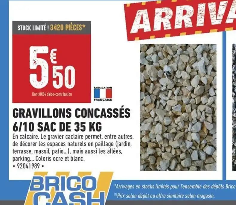 GRAVILLONS CONCASSÉS