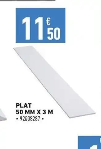 PLAT 50 MM X 3 M
