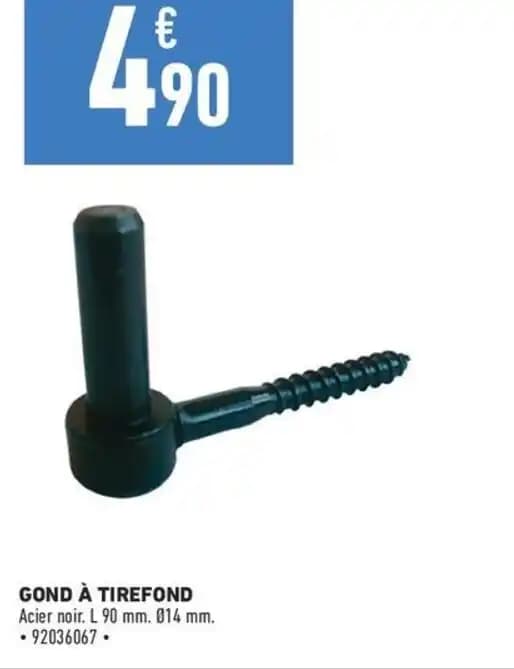 GOND À TIREFOND