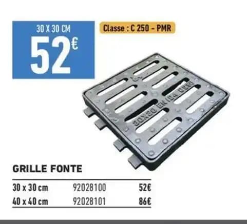 GRILLE FONTE