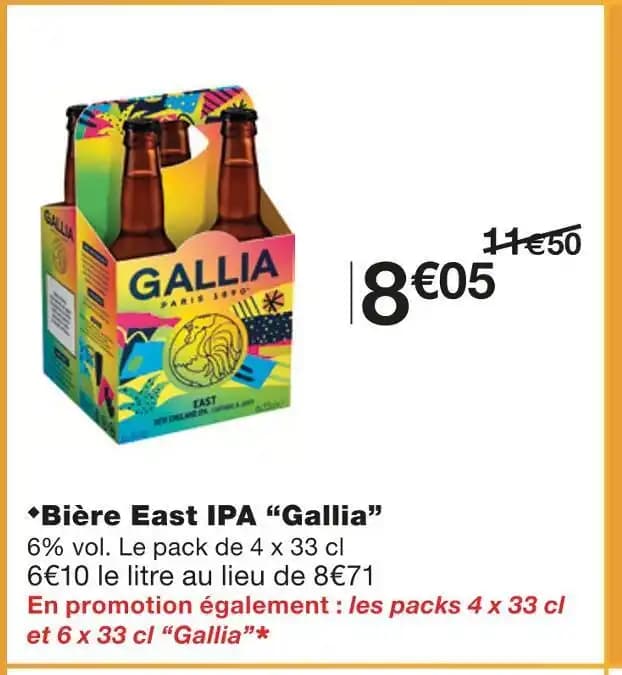 Gallia Bière East IPA