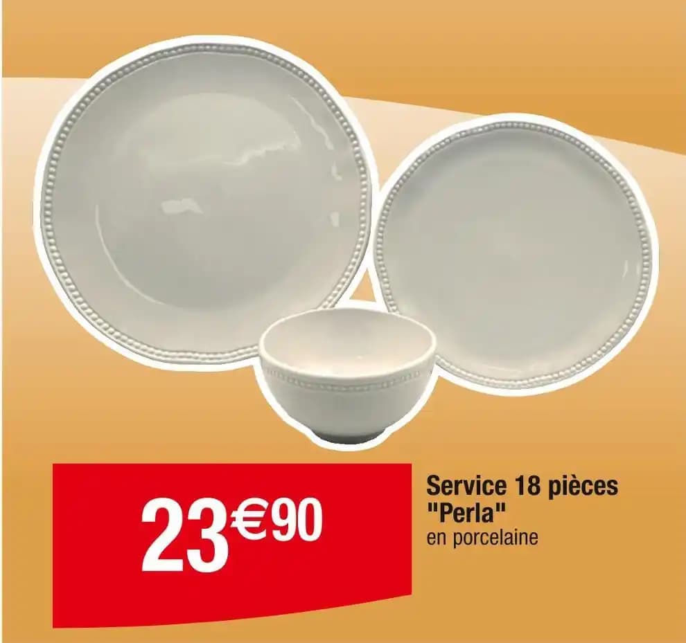 Service 18 pièces Perla