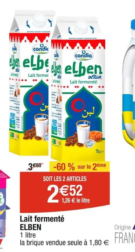 ELBEN Lait fermenté