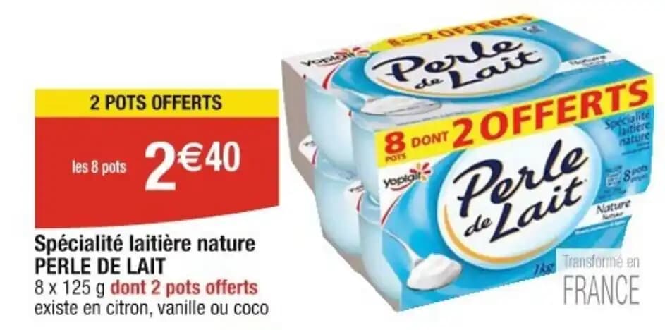 Spécialité laitière nature