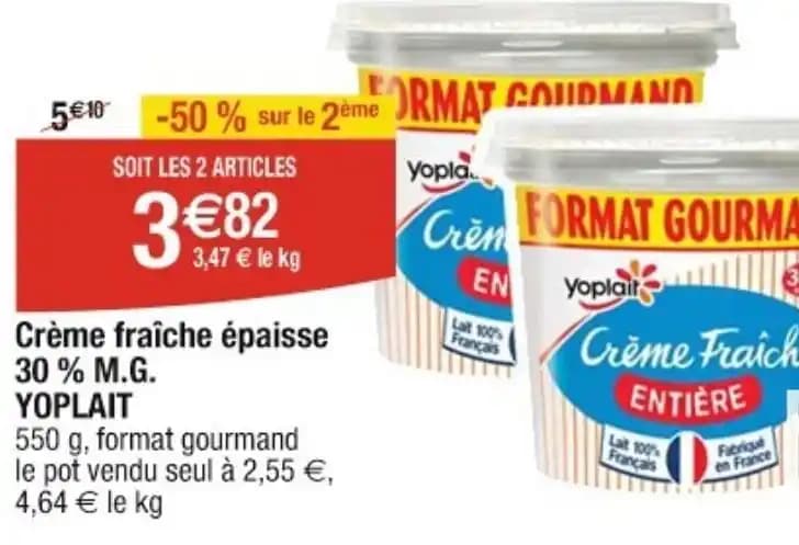 Crème fraîche épaisse