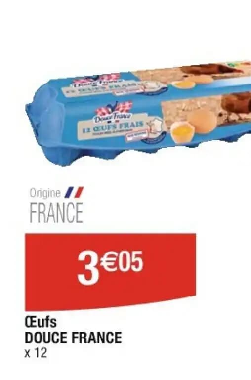 Œufs Douce France