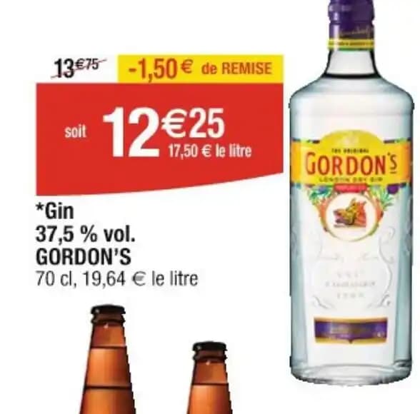 *Gin 37,5 % Vol. GORDON'S