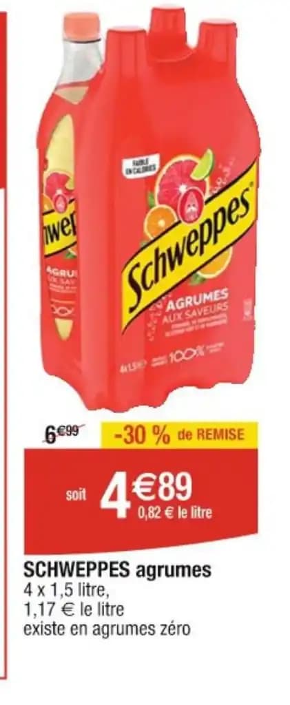 SCHWEPPES agrumes
