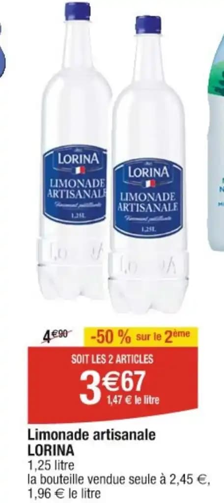 Limonade artisanale LORINA