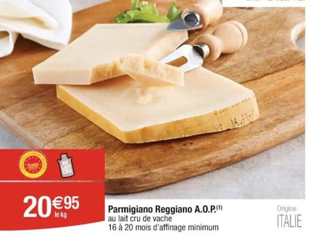 Parmigiano Reggiano A.O.P.(¹)