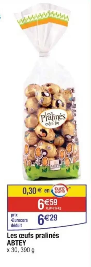Les œufs pralinés ABTEY