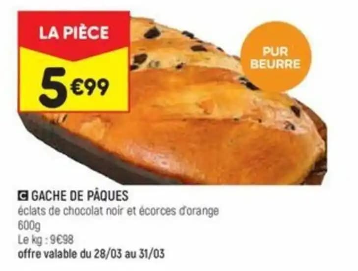 GACHE DE PÂQUES