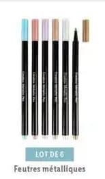 Feutres métalliques