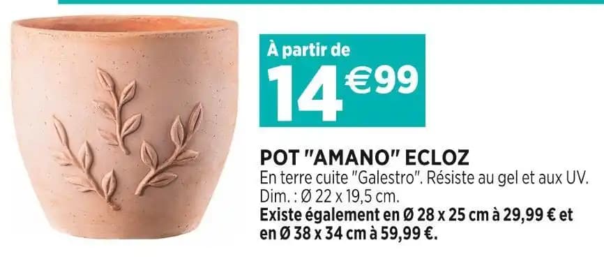 ECLOZ POT AMANO