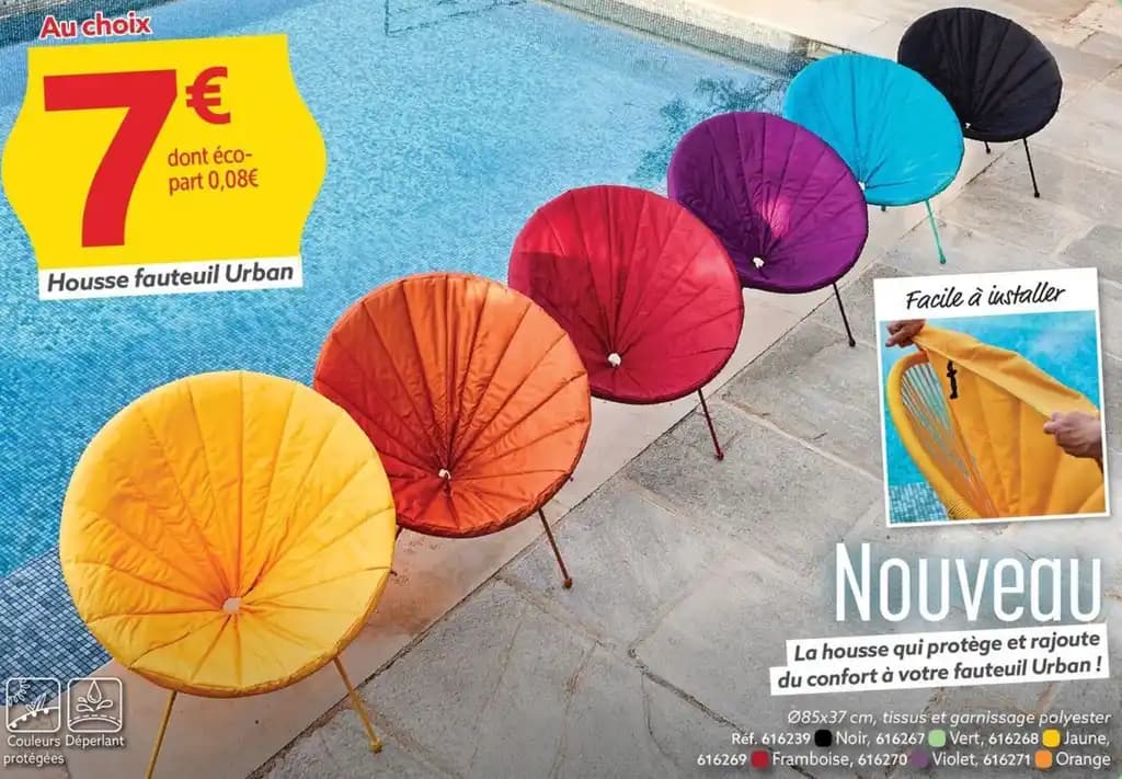 Housse fauteuil Urban