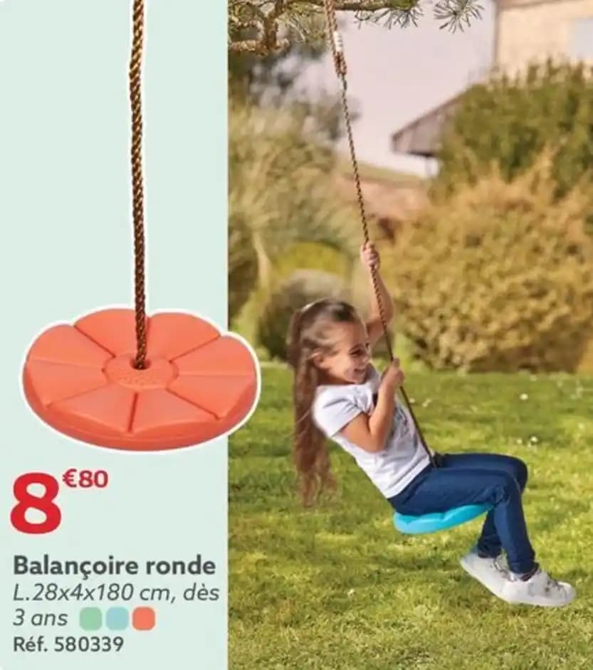 Balançoire ronde