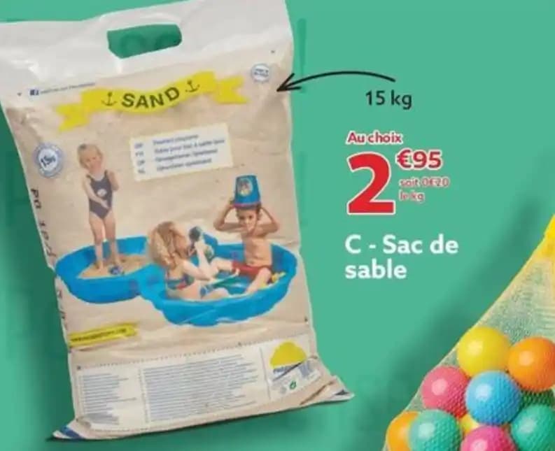 C - Sac de sable