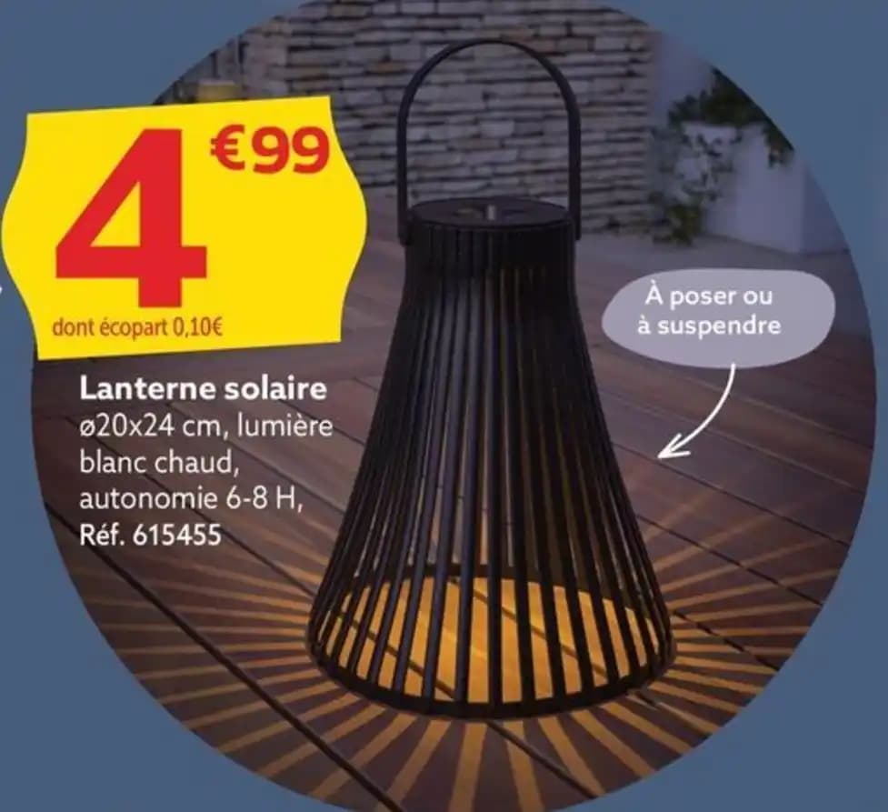 Lanterne solaire