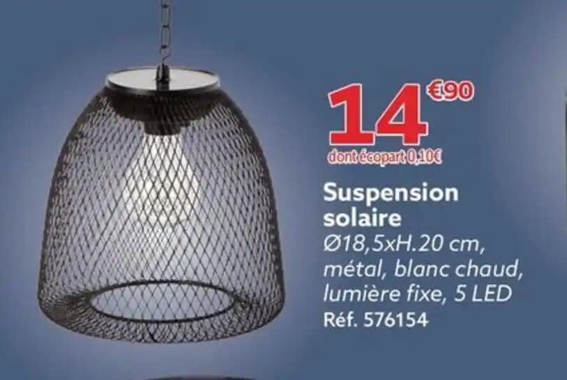 Suspension solaire