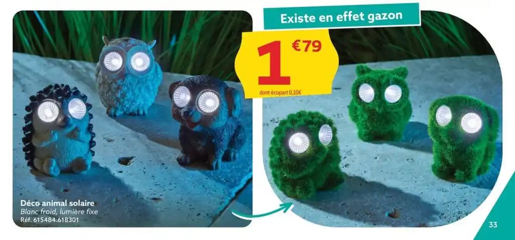 Déco animal solaire