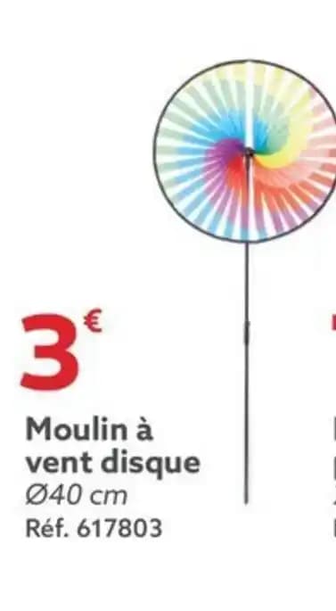 Moulin à vent disque