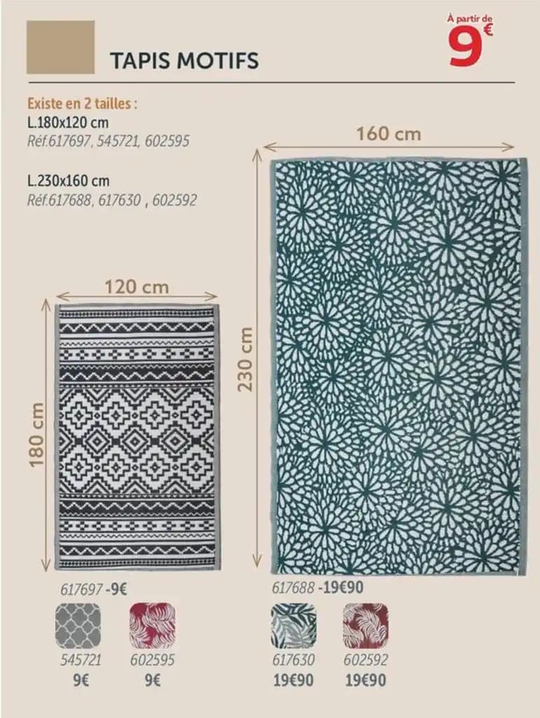 TAPIS MOTIFS