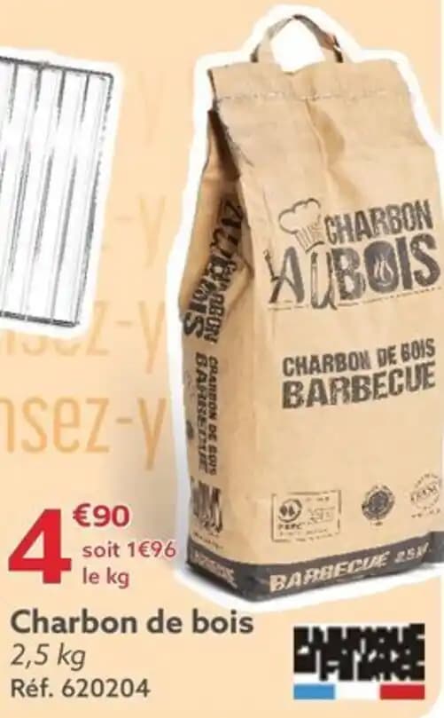 Charbon de bois 2,5 kg