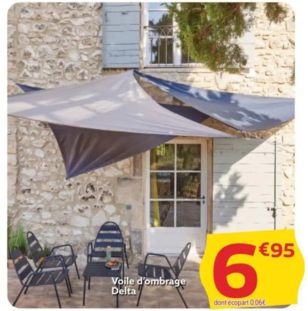Voile d'ombrage Delta