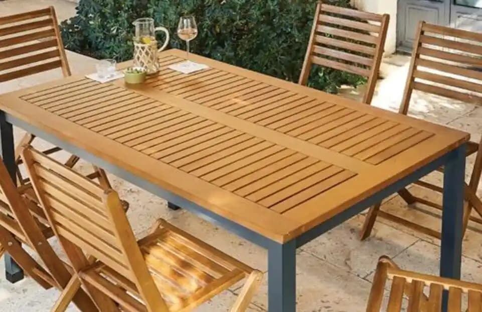 Table Bali 6 couverts