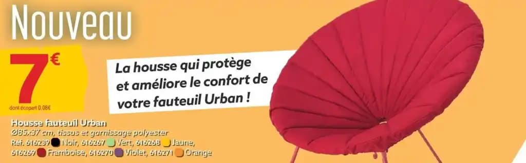 Housse fauteuil Urban