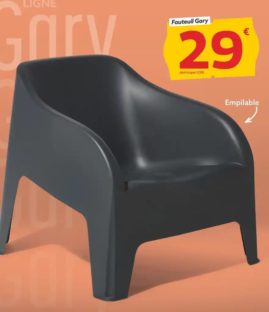 Fauteuil Gary