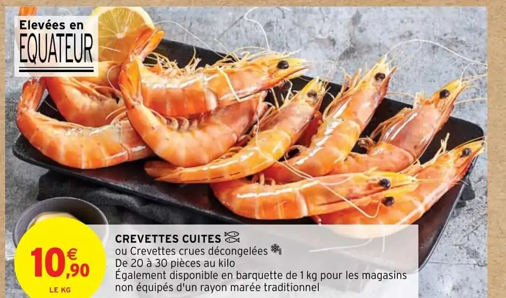 CREVETTES CUITES