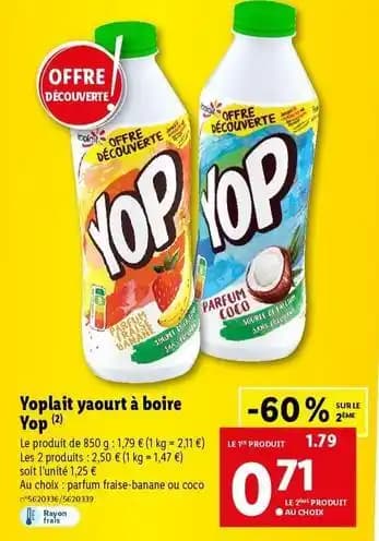 Yop - yaourt à boire