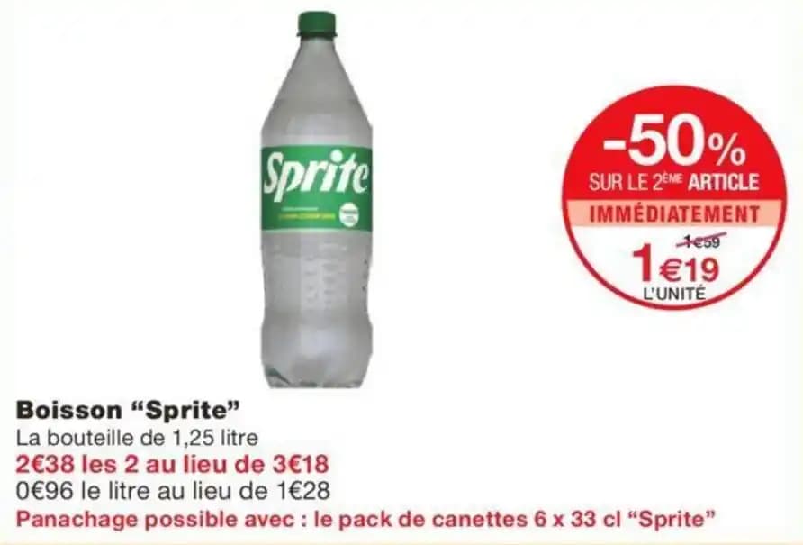 Boisson "Sprite"