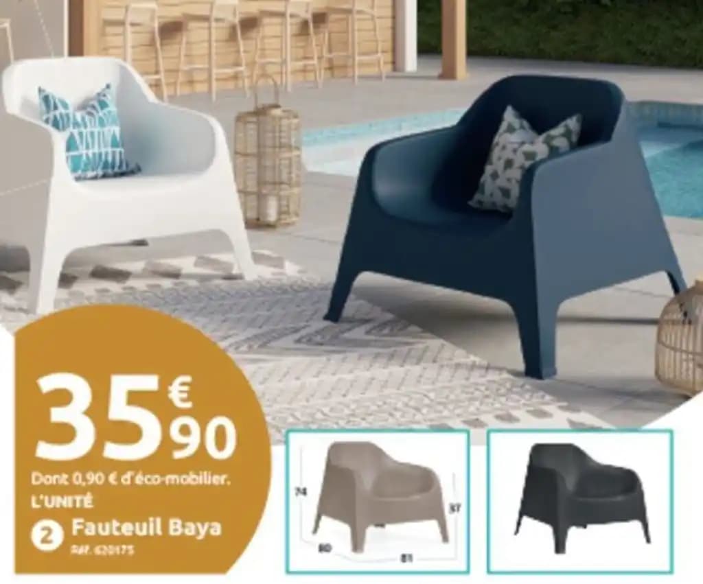 Fauteuil Baya