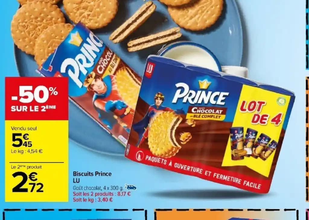 Biscuits Prince LU