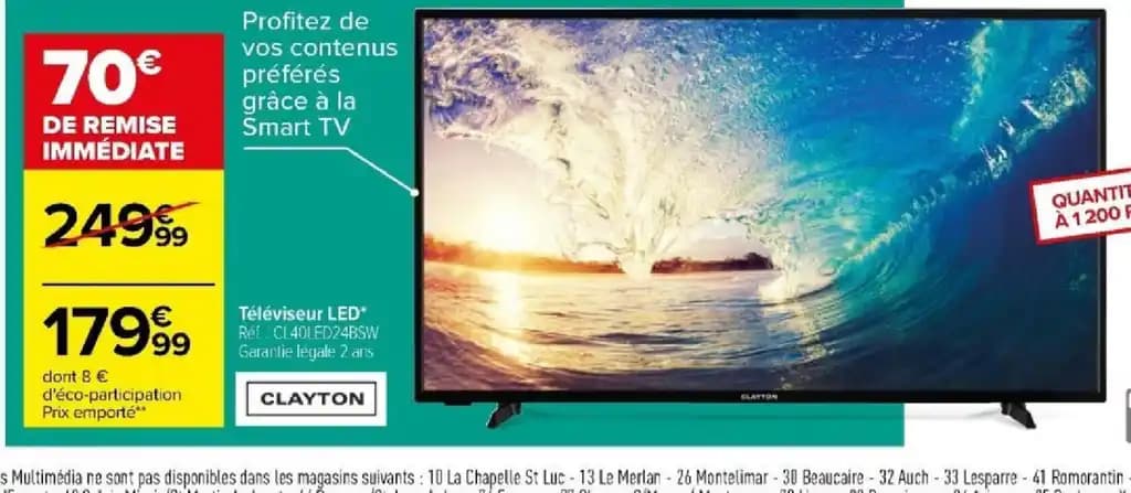 Téléviseur LED