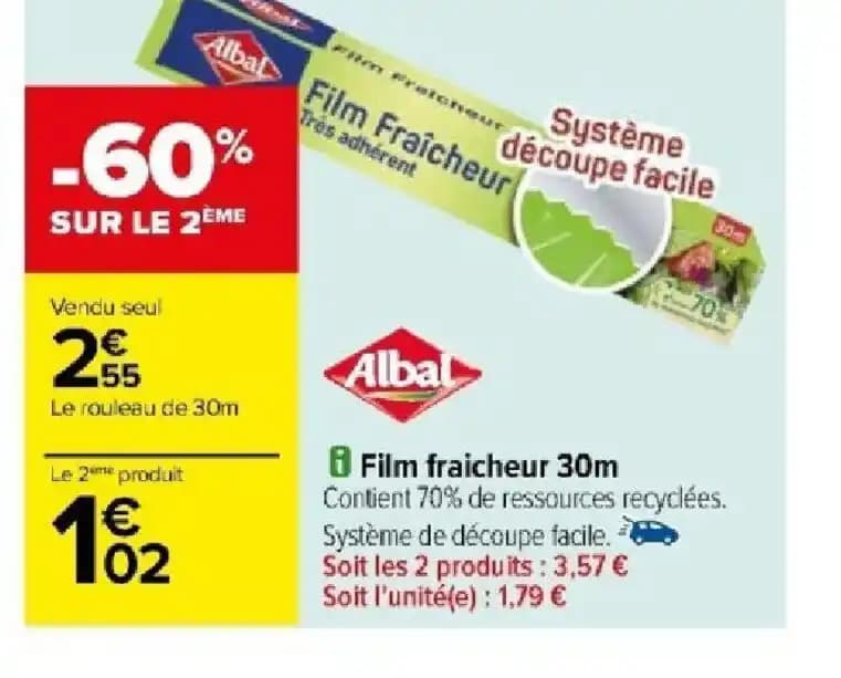 Film fraicheur 30m
