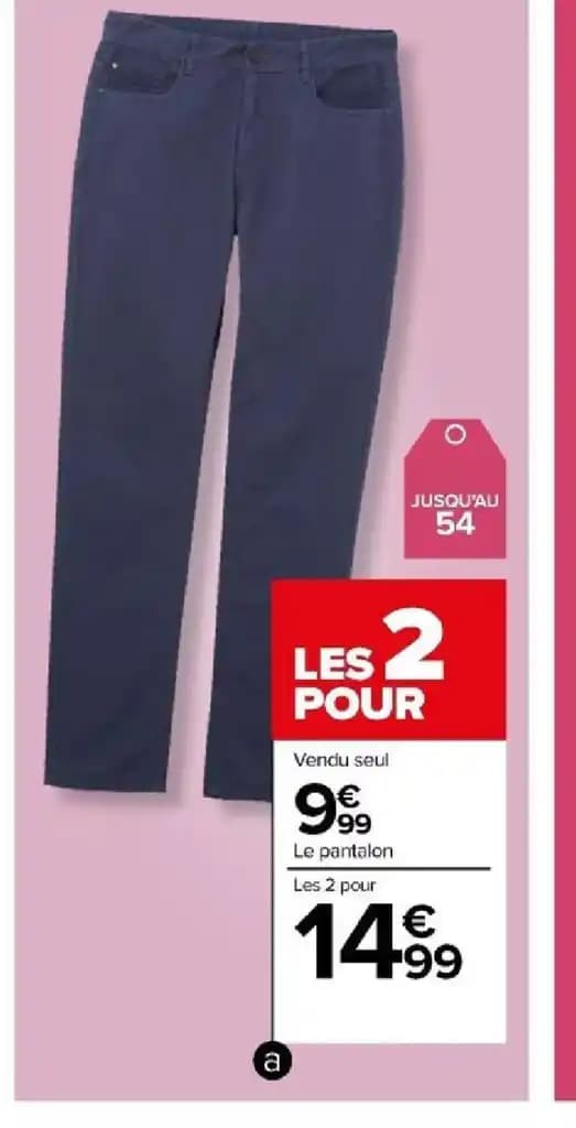 Pantalon twill homme
