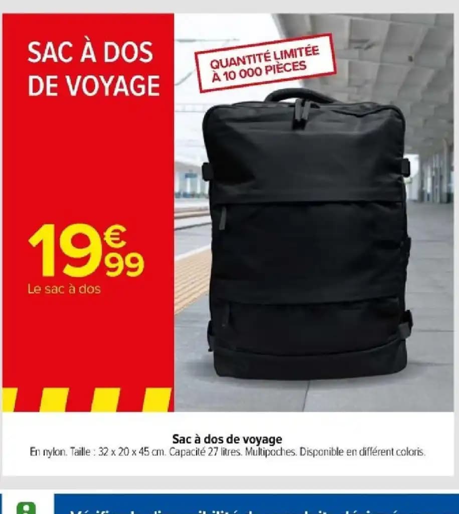 Sac à dos de voyage