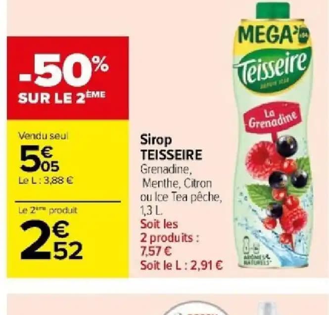 Sirop TEISSEIRE