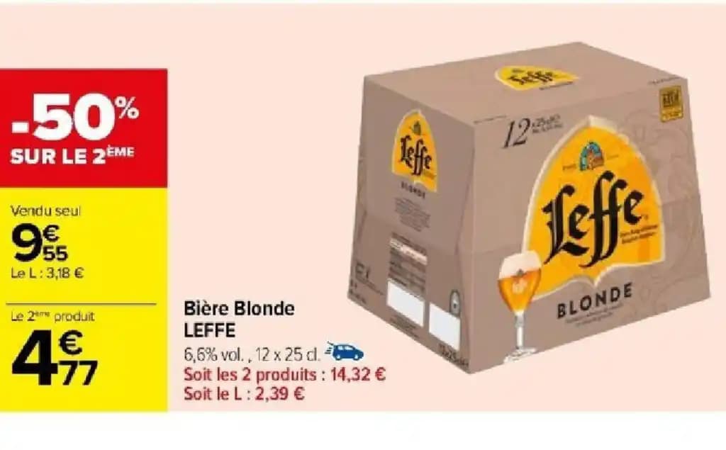 Bière Blonde LEFFE