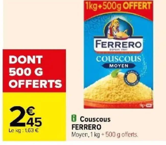 8 Couscous FERRERO