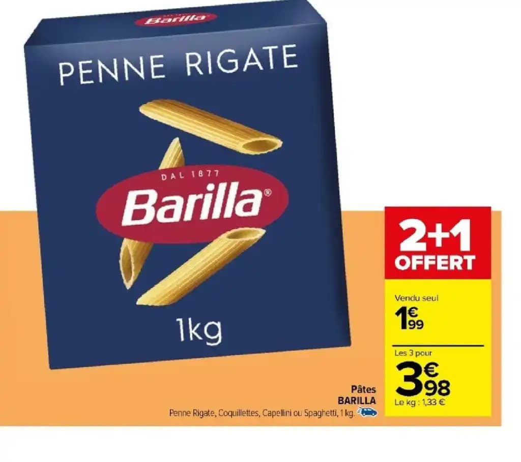 Pâtes BARILLA