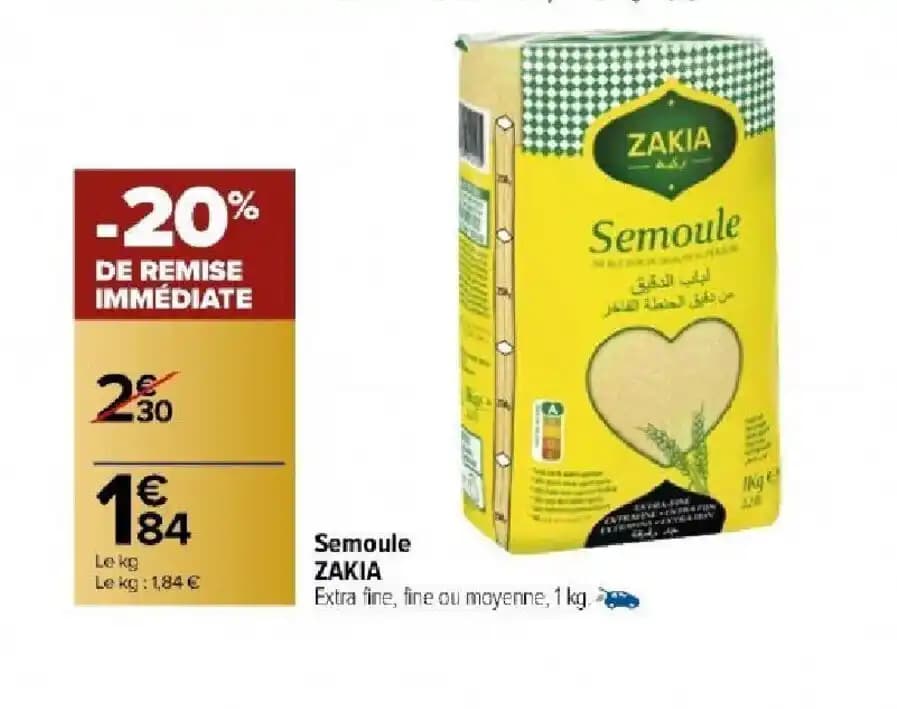 Semoule ZAKIA