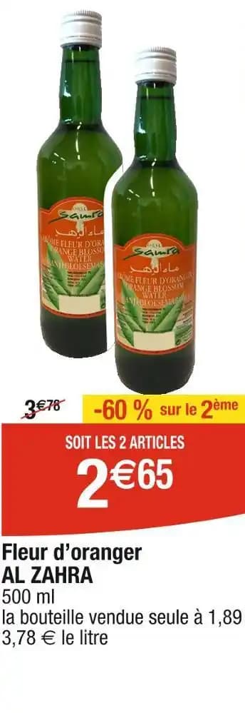 AL ZAHRA Fleur d’oranger