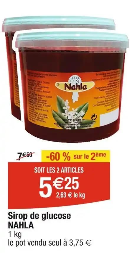 NAHLA Sirop de glucose