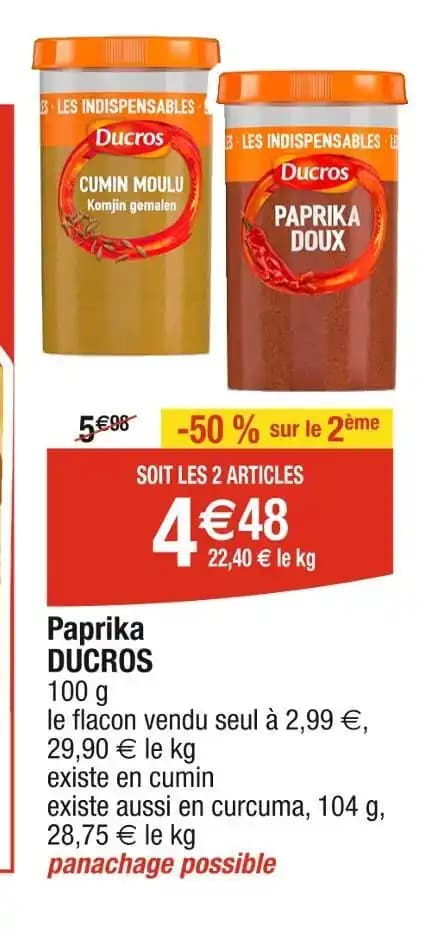 DUCROS Paprika
