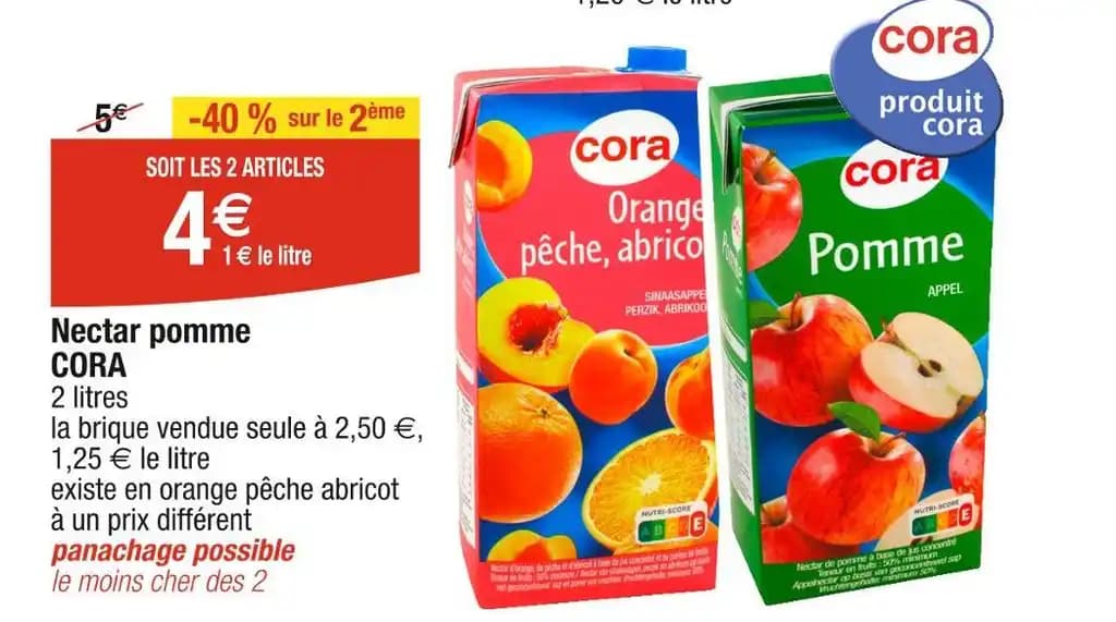 CORA Nectar pomme